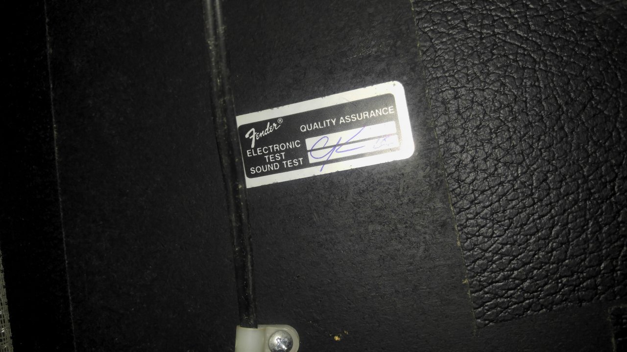 Fender hot rod deluxe serial number